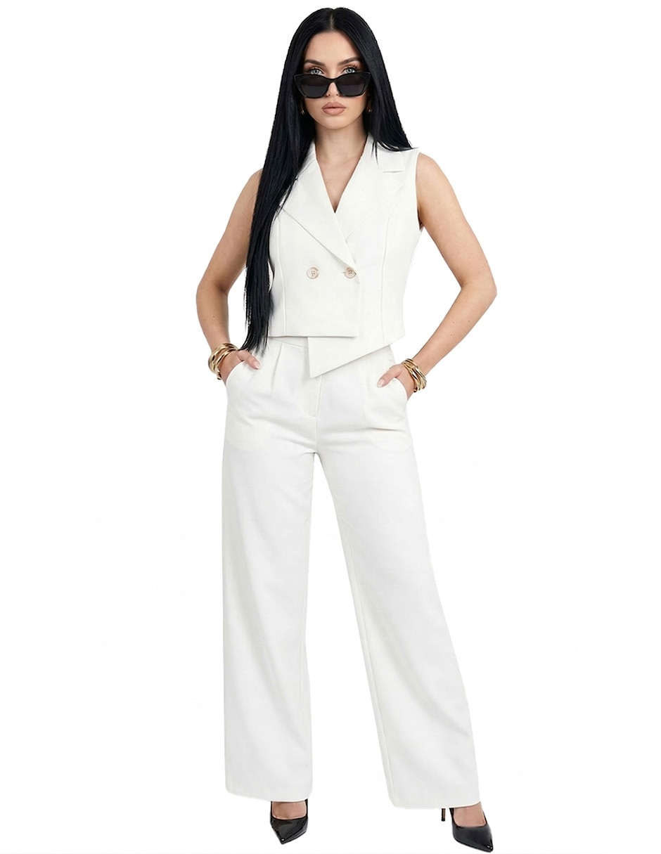 Conjunto business casual de algodón para mujer Conjunto business casual de algodón para mujer