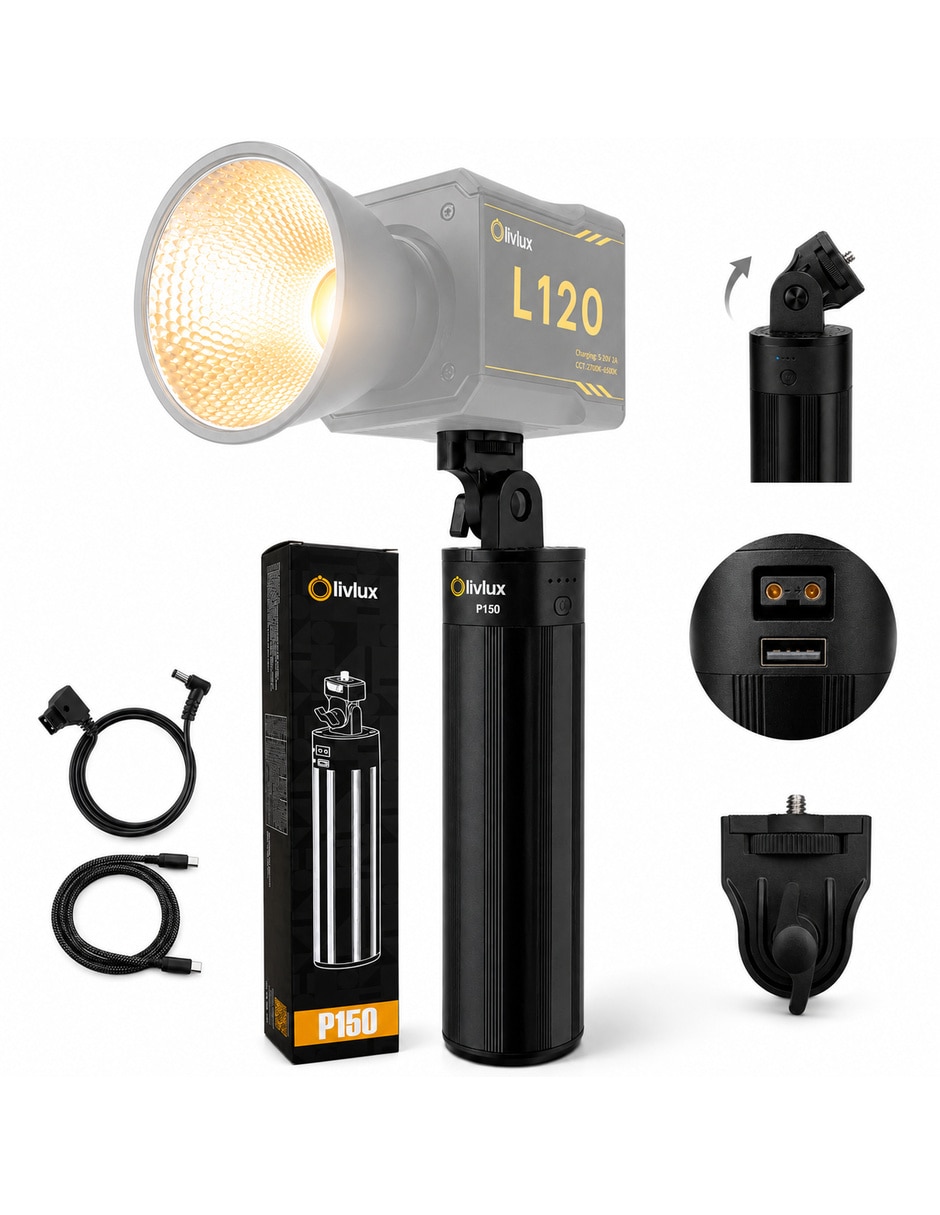 Batería recargable de repuesto Livlux 25000 mAh P50