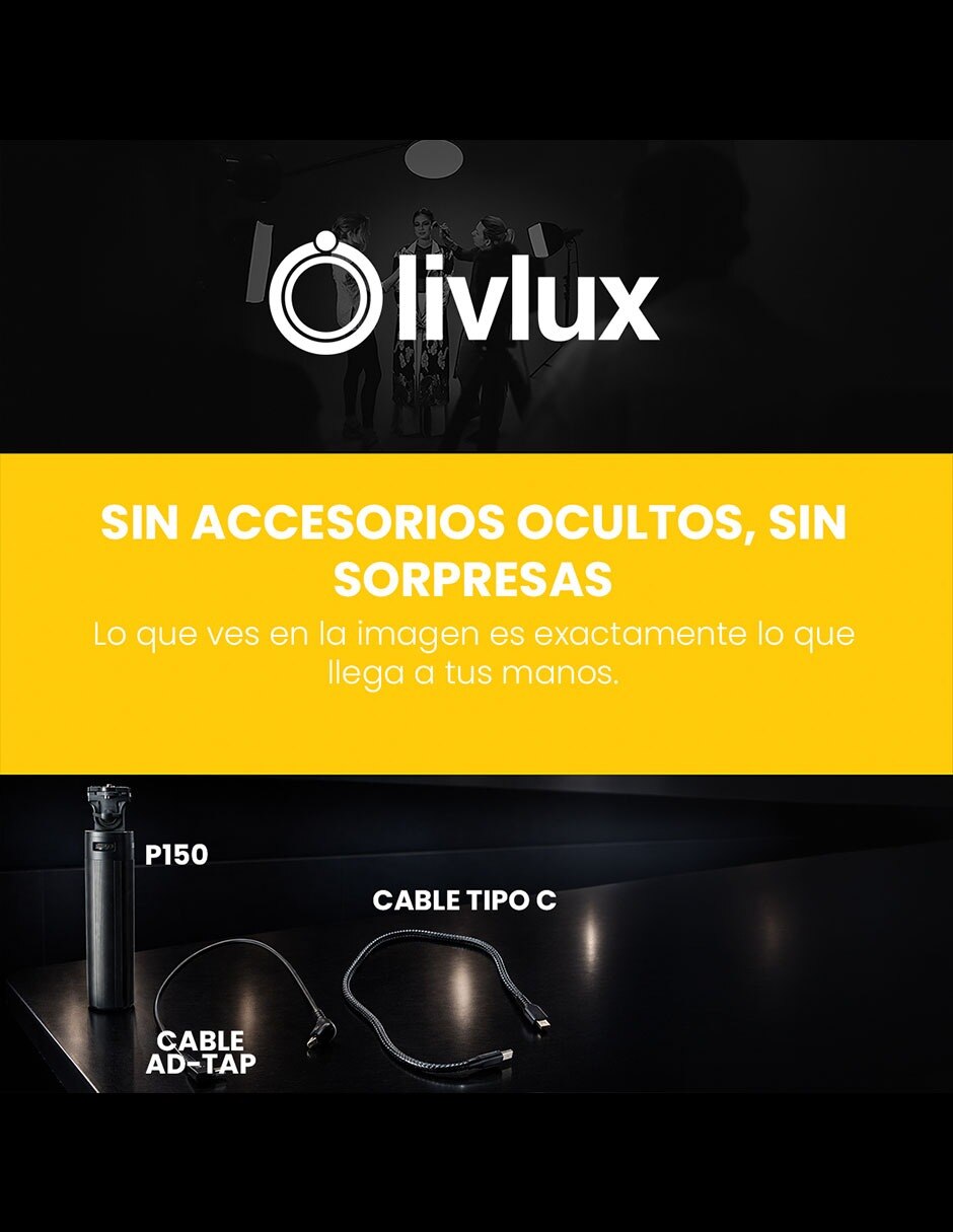 Batería recargable de repuesto Livlux 25000 mAh P50