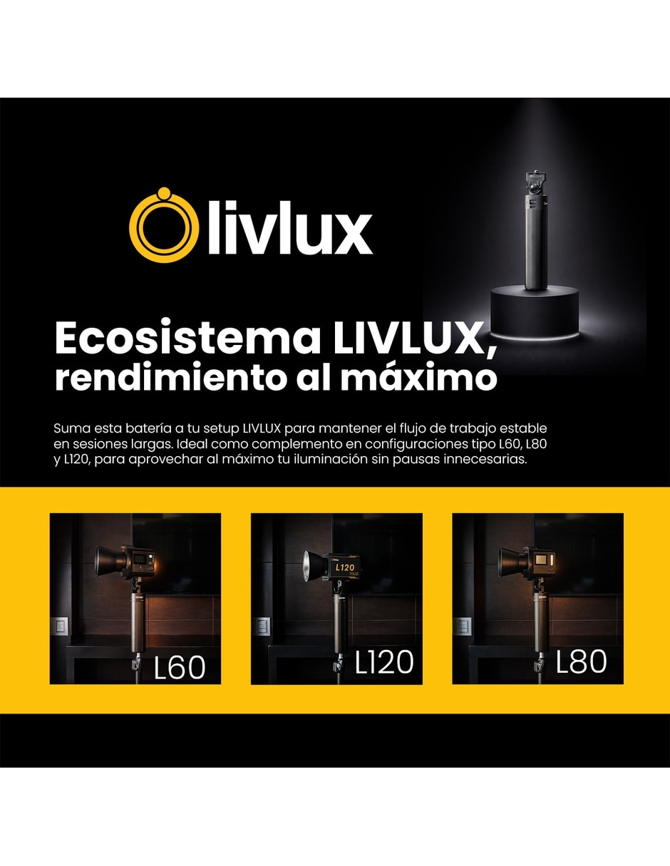 Batería recargable de repuesto 25000 mAh P50 6