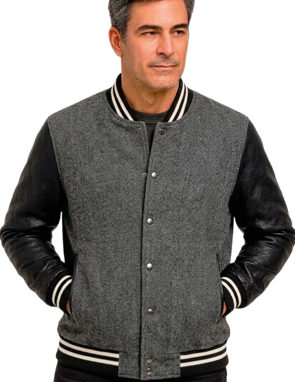 Chamarra beisbolera impermeable para hombre Chamarra beisbolera impermeable para hombre