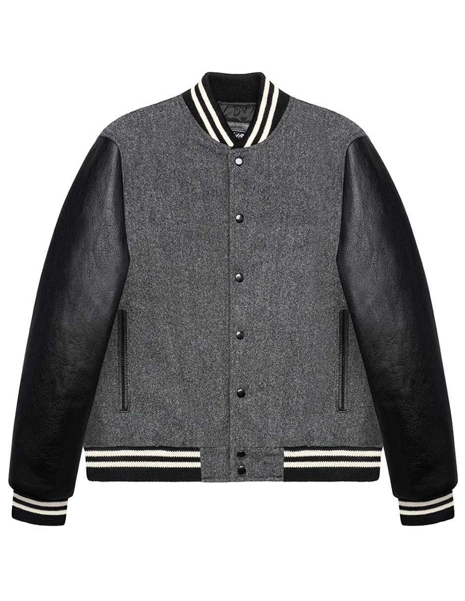 Chamarra beisbolera impermeable para hombre 7