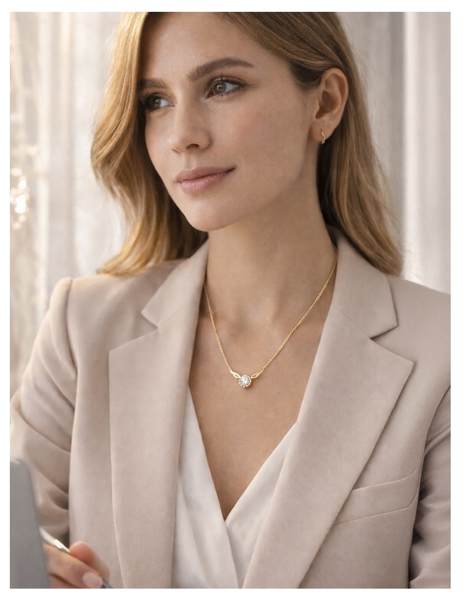 No aplica de (si aplica) Alas MOON & SELF Sin Familia o colección de Oro laminado 18 K