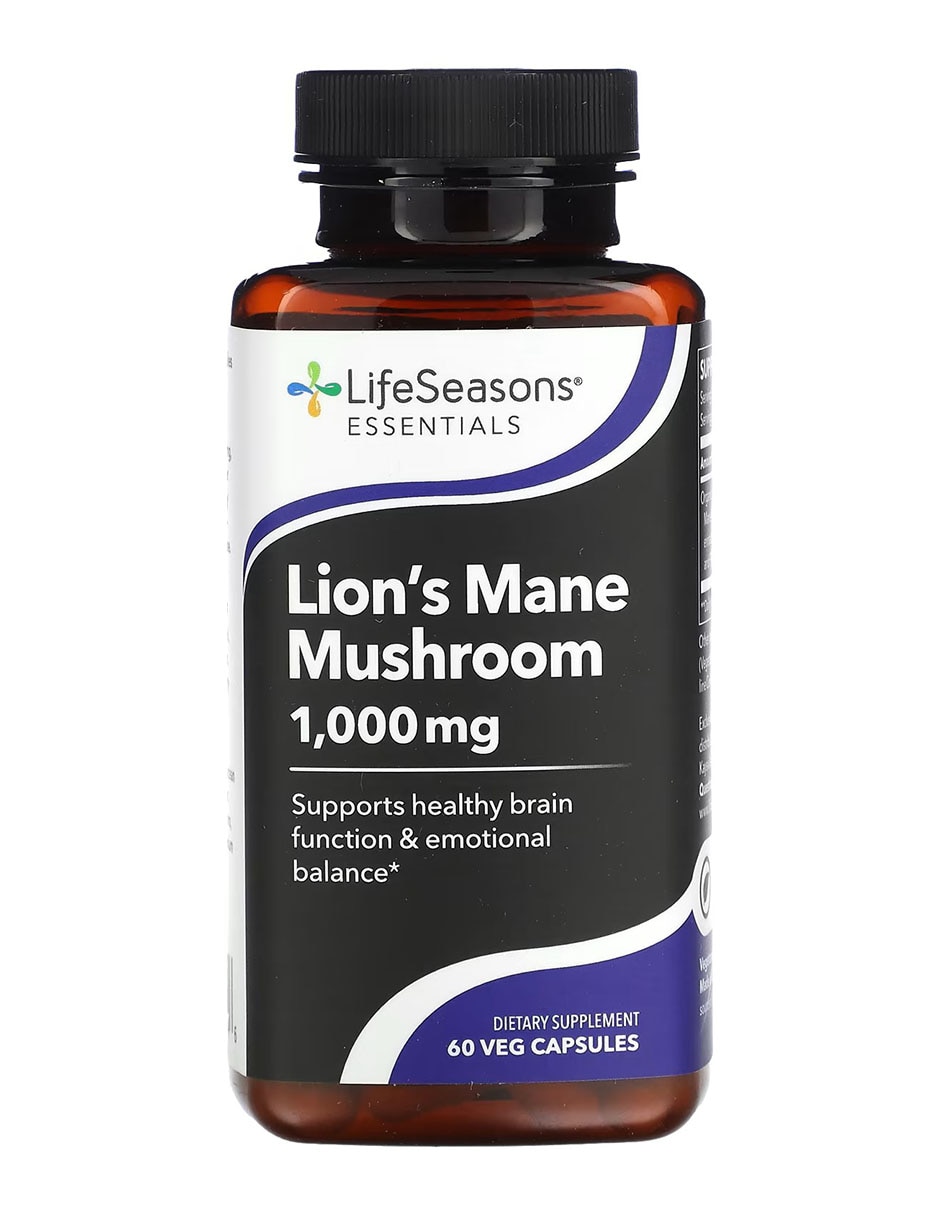 Hongo melena de león Lifeseasons de 60 cápsulas