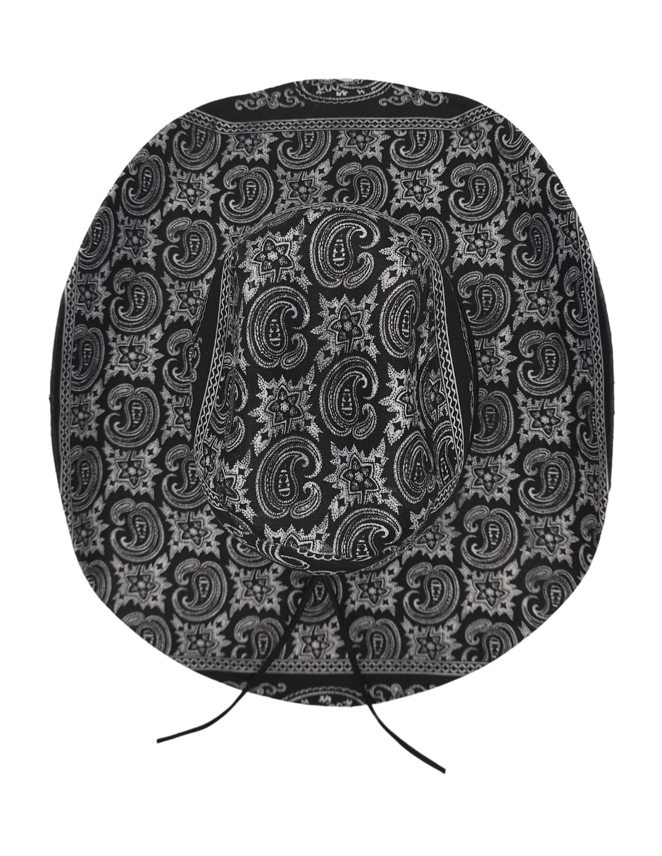 Sombrero casual estampado paisley
