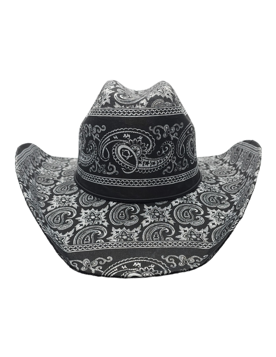 Sombrero casual estampado paisley