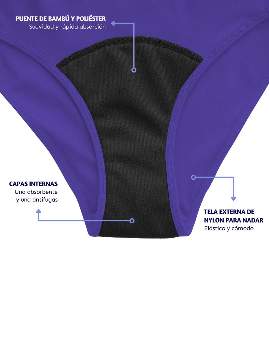 Traje de baño menstrual flujo ligero 5