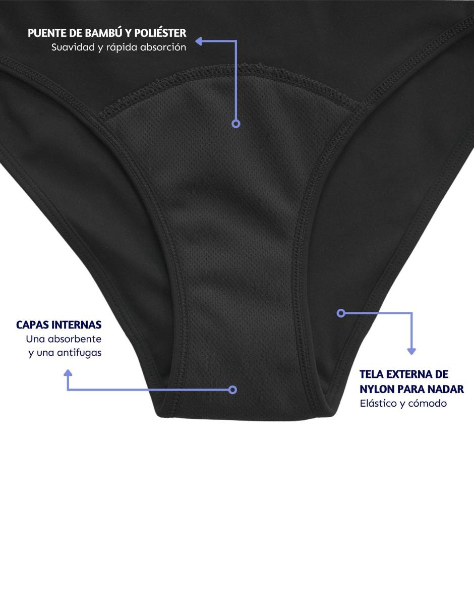 Traje de baño menstrual Talkual flujo ligero