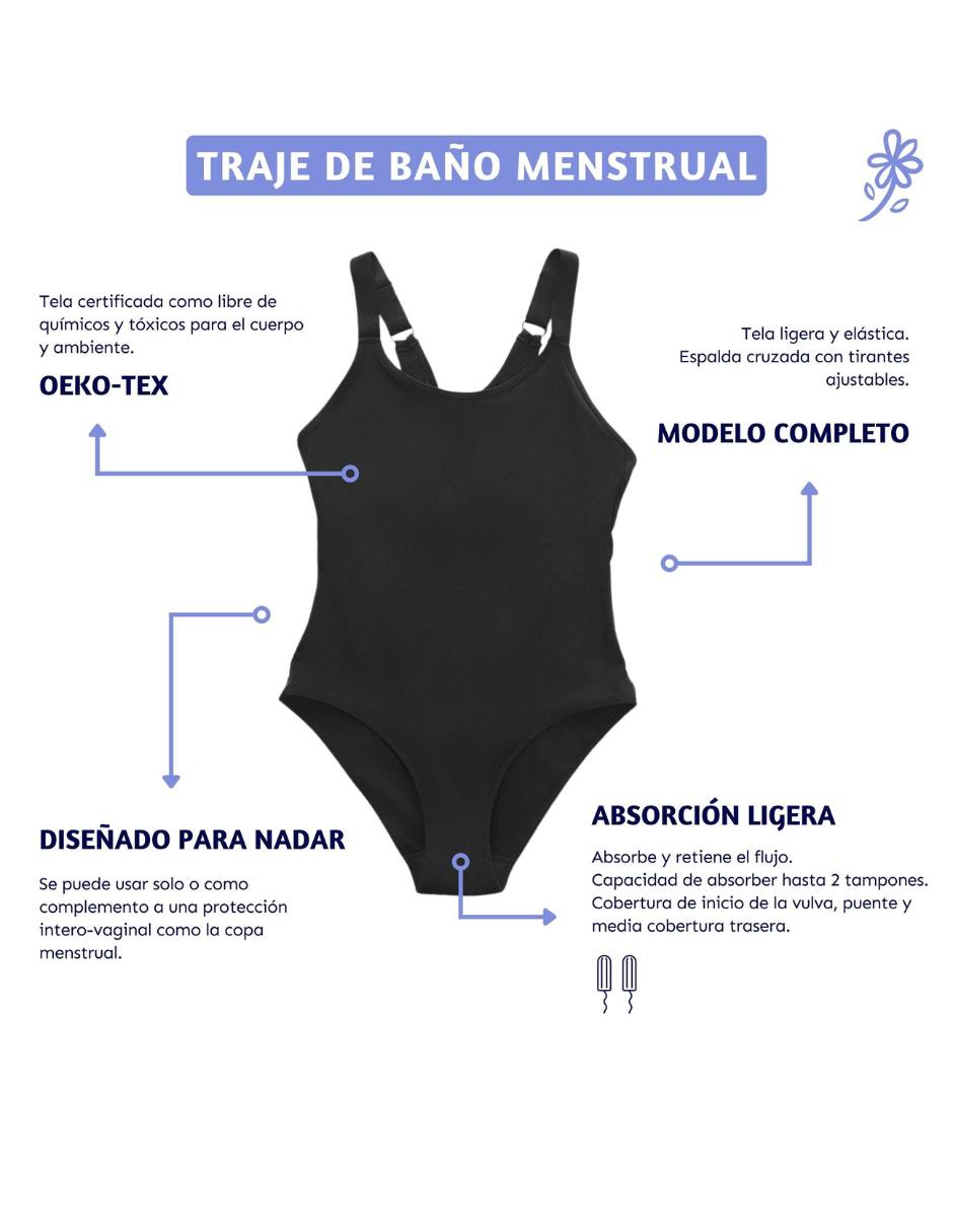 Traje de baño menstrual Talkual flujo ligero