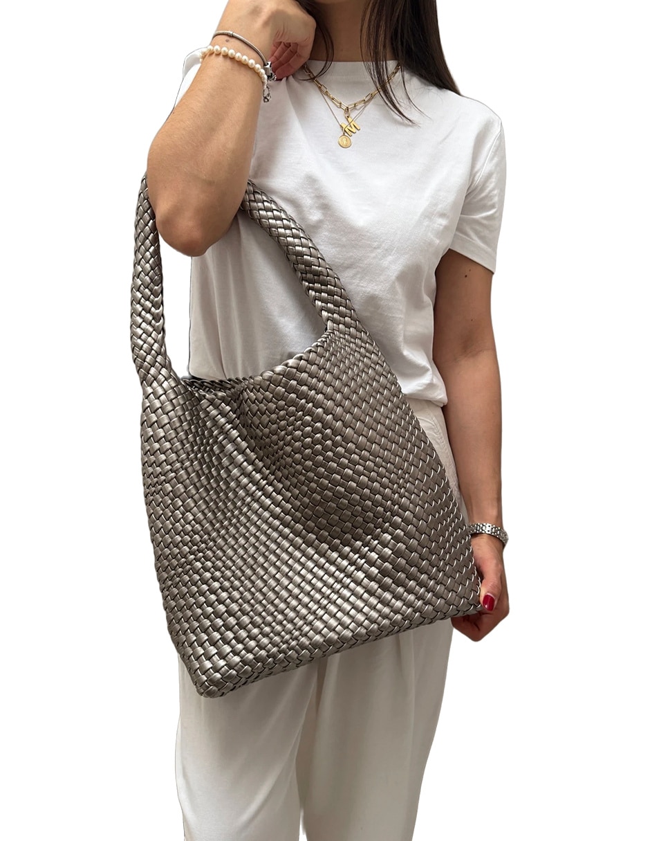 Bolsa hobo Camila de piel vegana para mujer 5