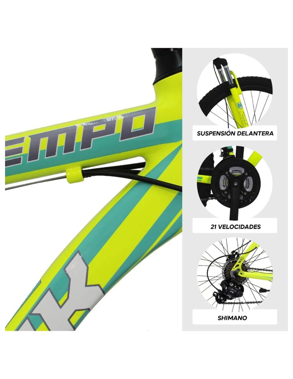 Bicicleta de montaña Rodada 29 Tempo unisex 2
