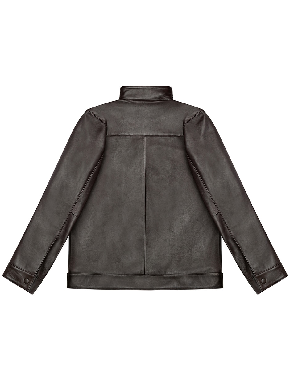 Chamarra Casual LASTWOLF No de Piel Sin capucha para hombre