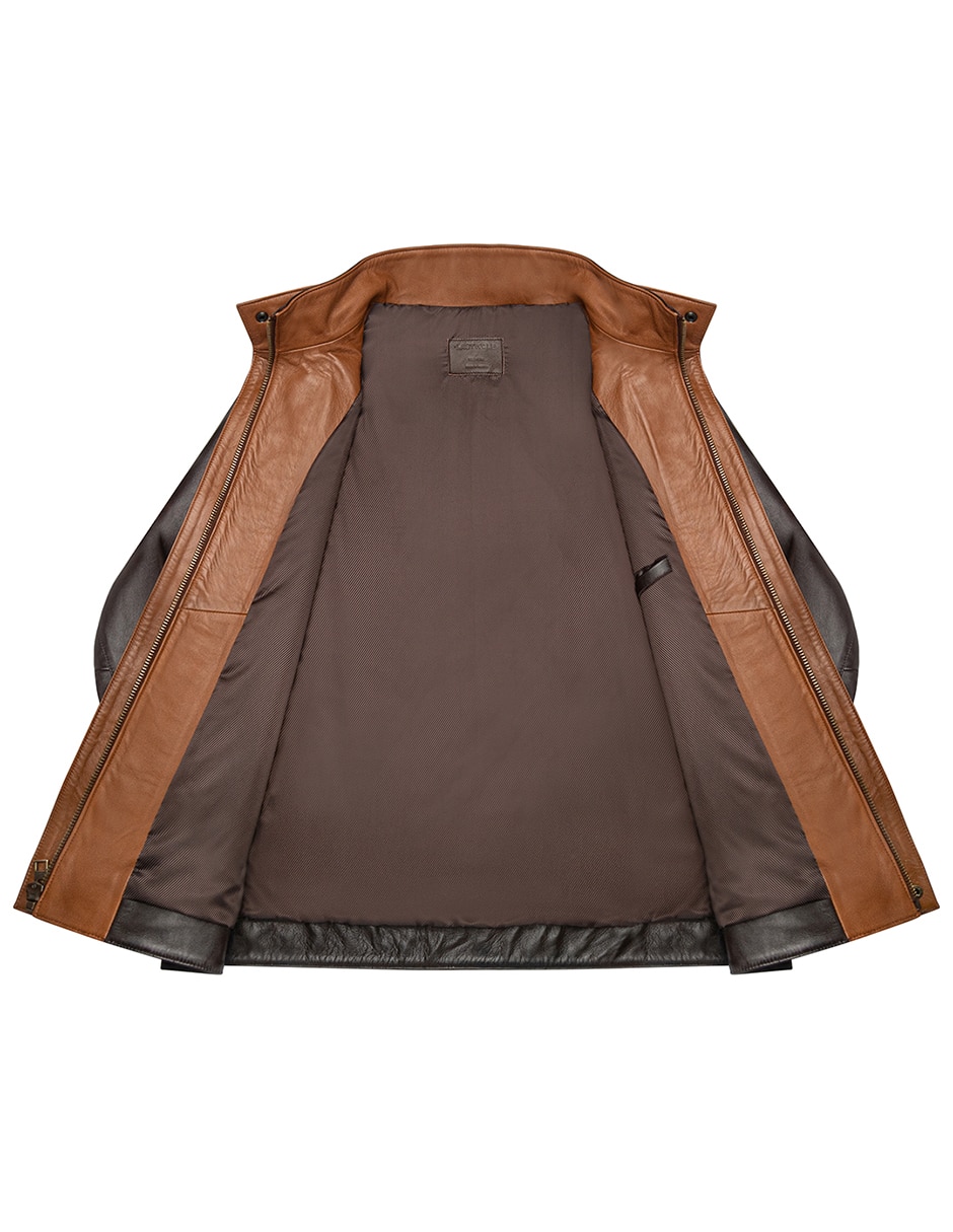 Chamarra Casual LASTWOLF No de Piel Sin capucha para hombre