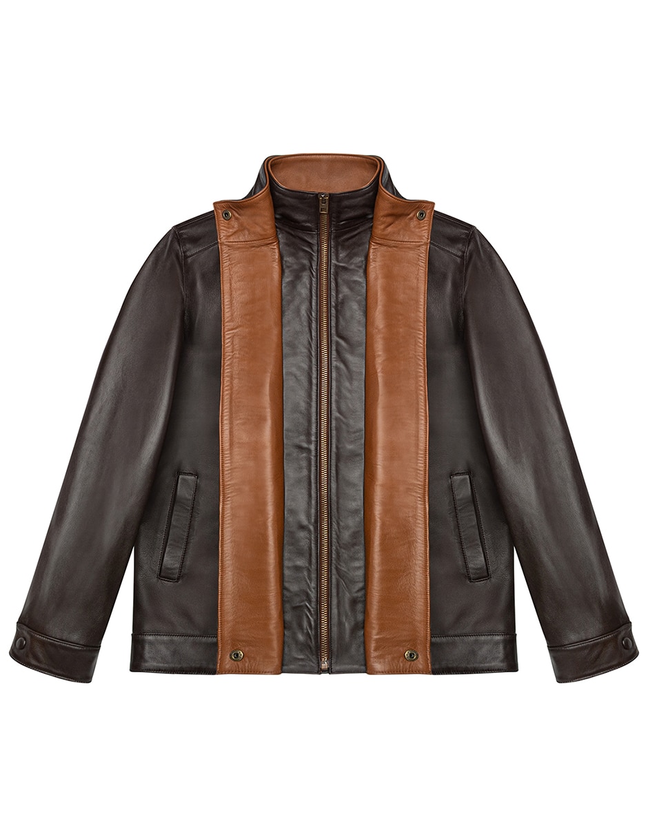 Chamarra Casual LASTWOLF No de Piel Sin capucha para hombre