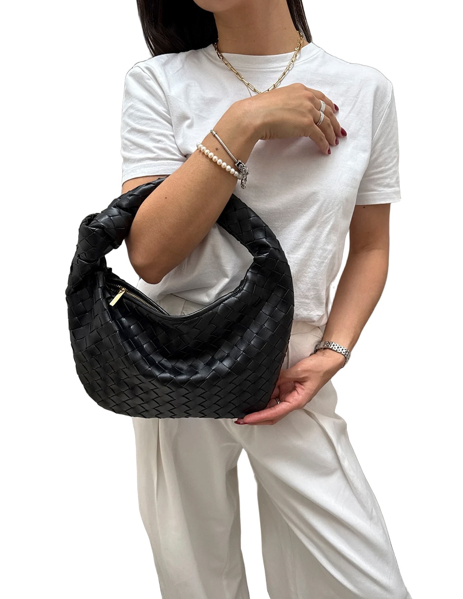 Bolsa hobo Sofia de piel para mujer 3
