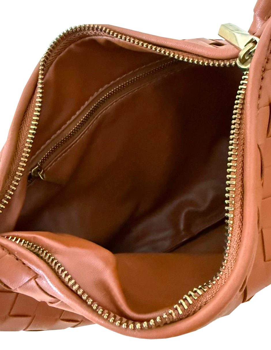 Bolsa hobo Sofia de piel para mujer 6