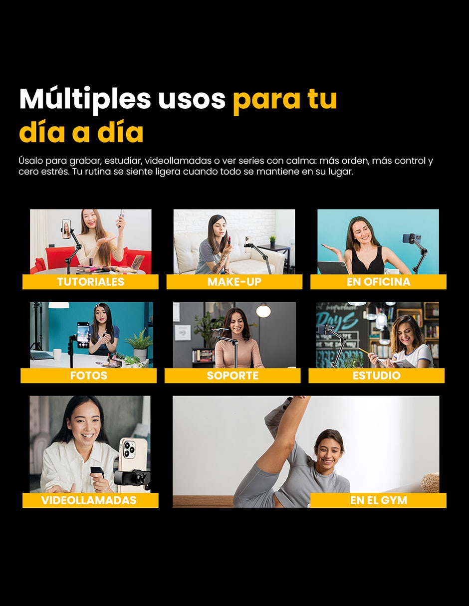 Soporte para celular Livlux Inalámbrica