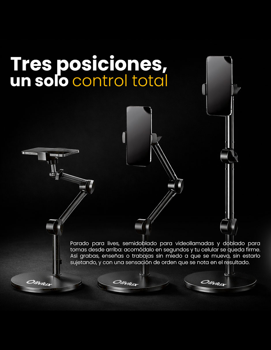 Soporte para celular Livlux Inalámbrica