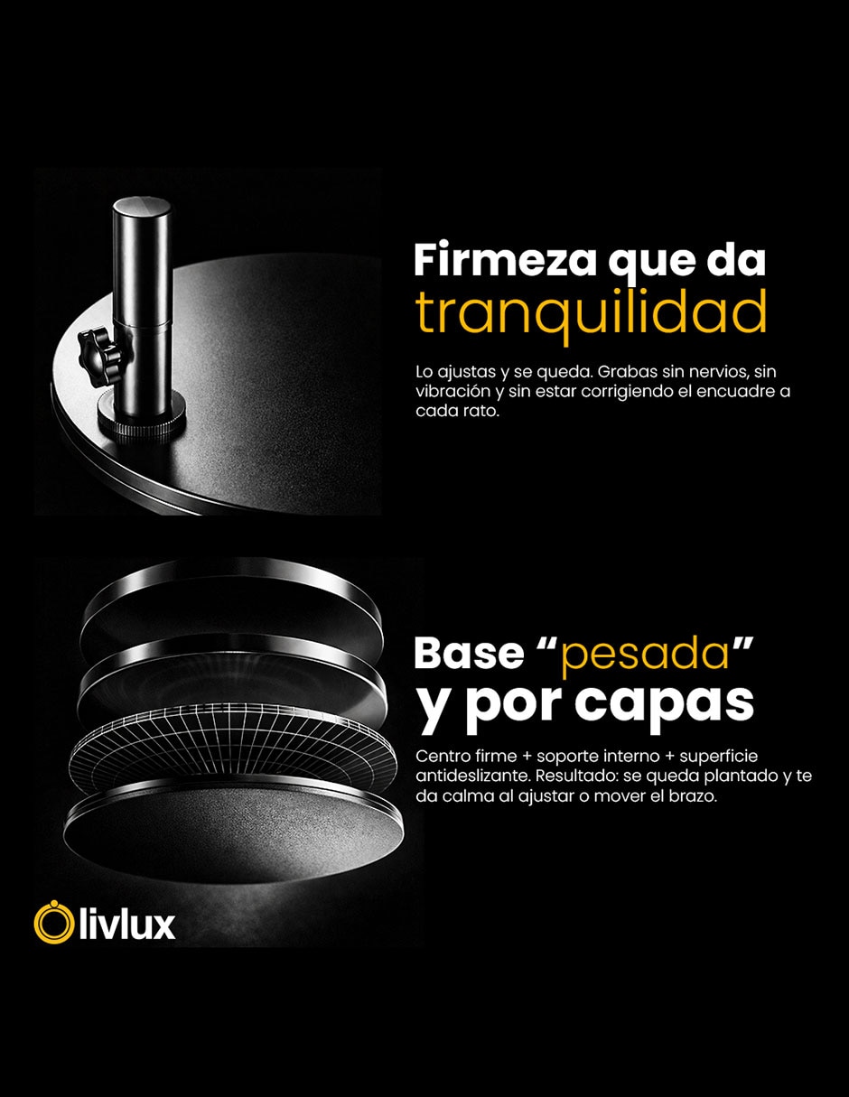 Soporte para celular Livlux Inalámbrica