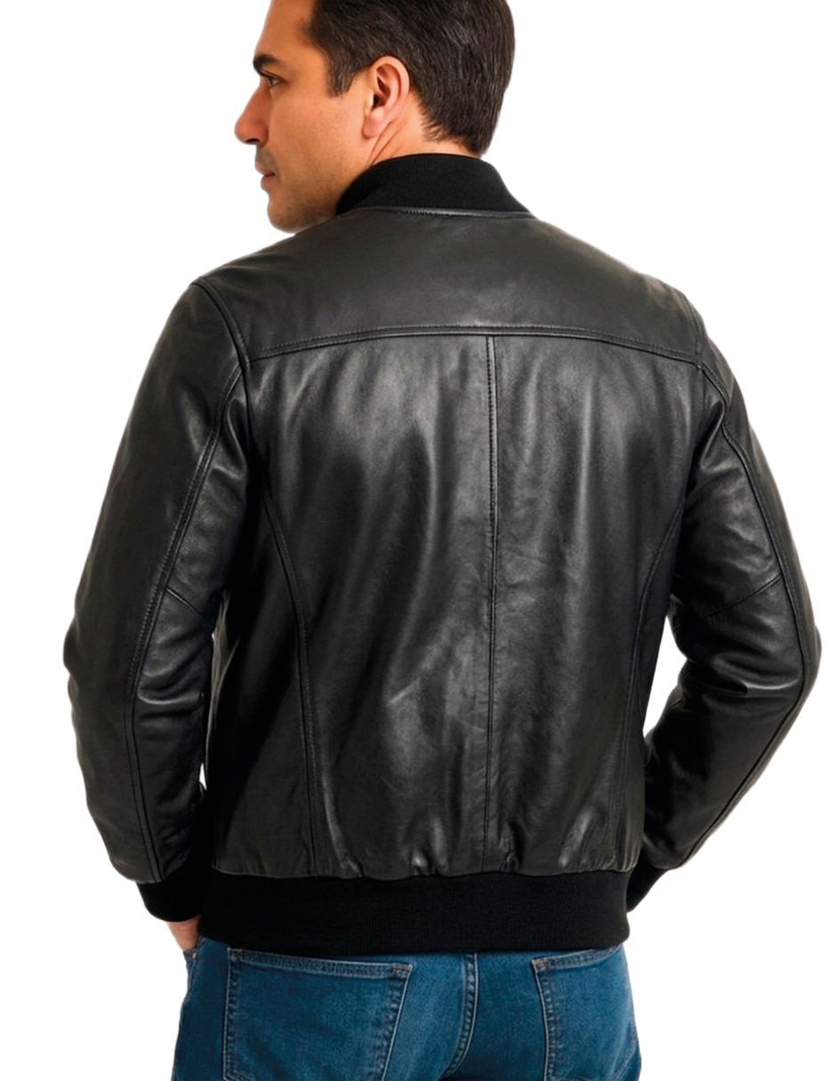 Chamarra Bomber LASTWOLF No de Piel Sin capucha para hombre