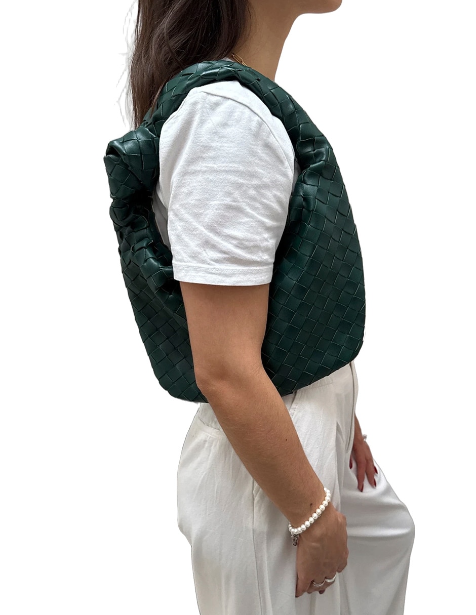 Bolsa hobo Sofia de piel para mujer 6