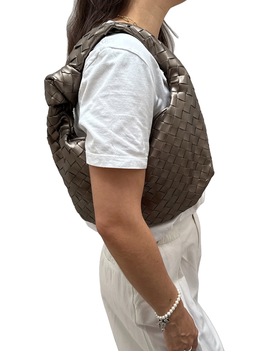Bolsa hobo Sofia de piel para mujer 6