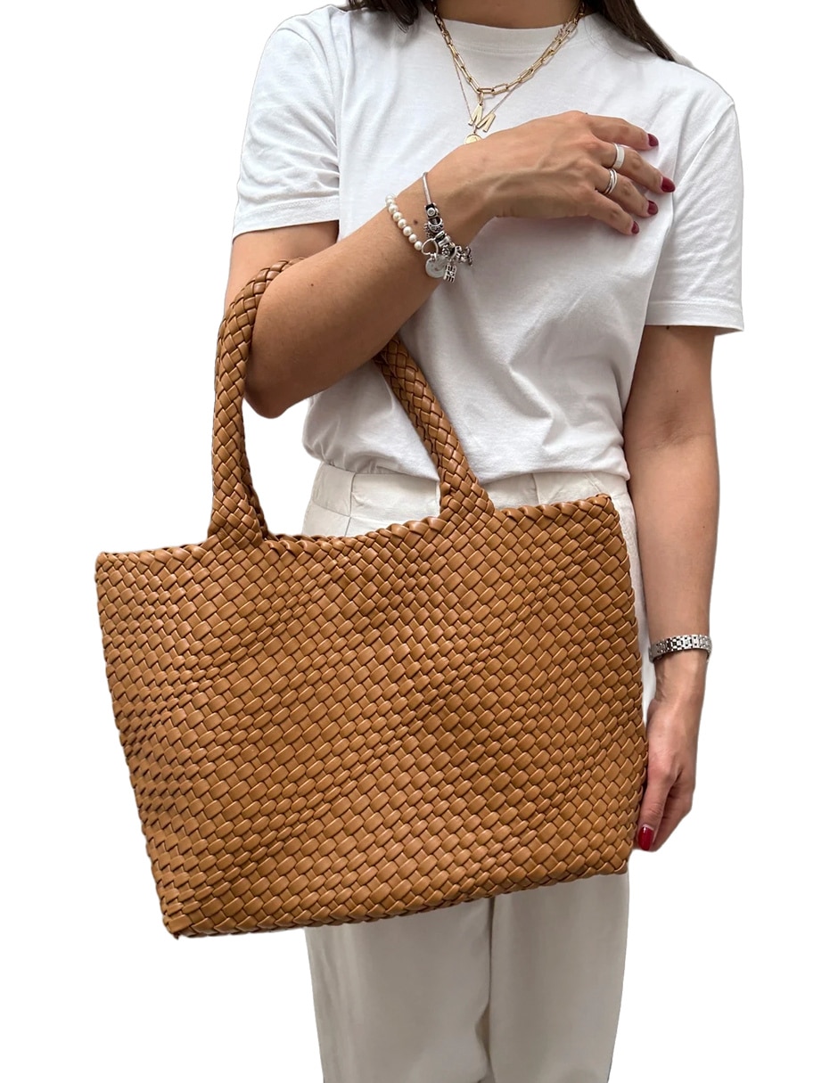 Bolsa tote Motola Karola de piel para mujer