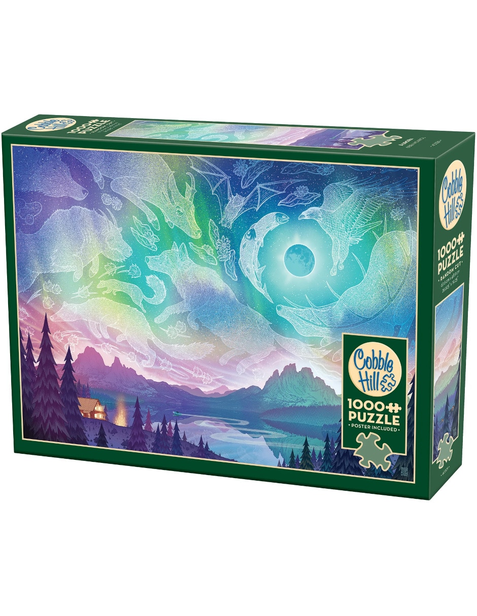 Rompecabezas Aurora Boreal Cobble Hill 1000 piezas