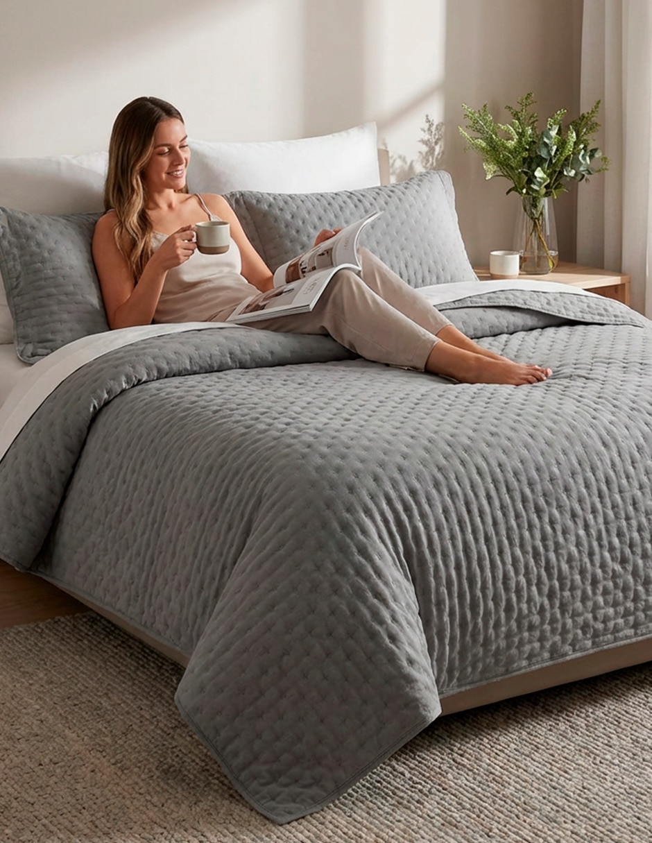 Set de colcha Smart Bamboo Colcha Bliss