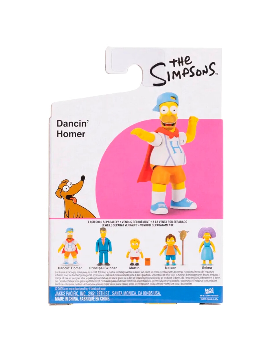 Figura de colección articulada Los Simpson Homero collectors Jakks Pacific