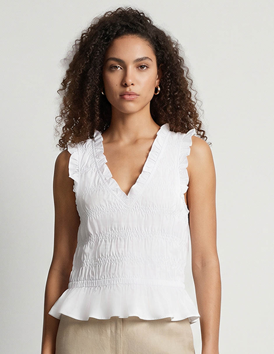 Blusa con escote