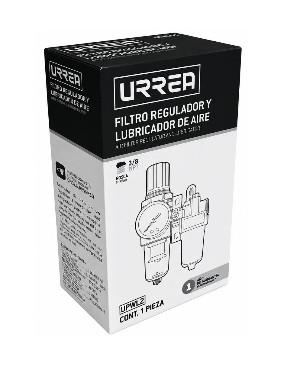 Compresor 0.911 L Urrea 1 hp