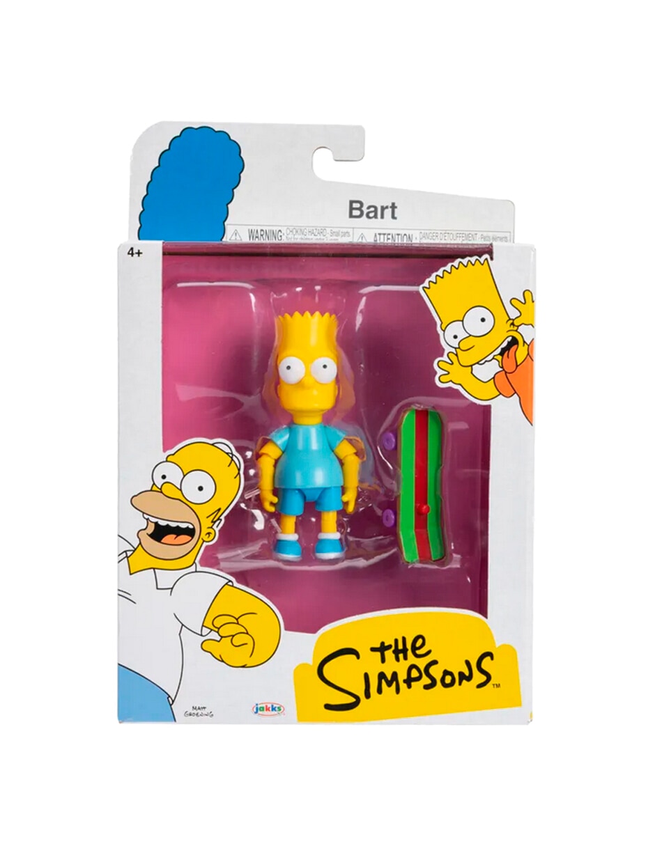 Figura de colección articulada Los Simpson Bart Simpson collectors Jakks Pacific