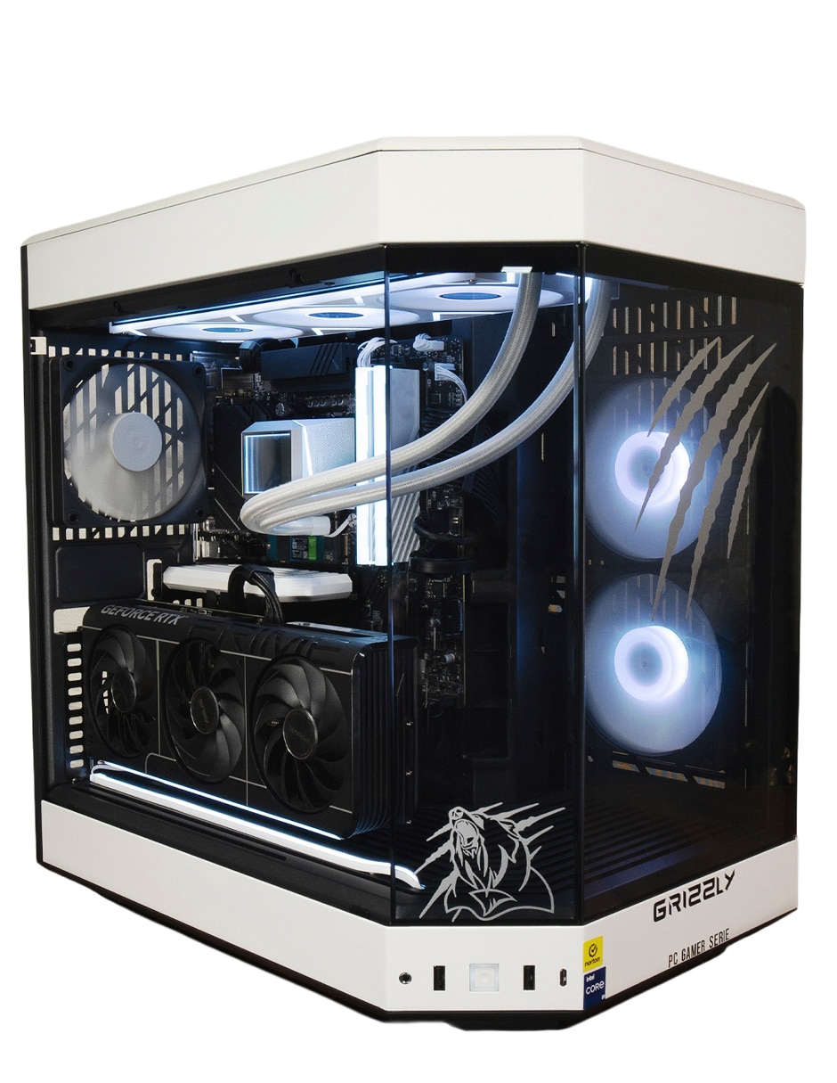 GRIZZLY Computadora gamer Grizzly PCG-INTEL092 Intel Core i9 NVIDIA GeForce RTX 5070 32 GB RAM 2 TB SSD