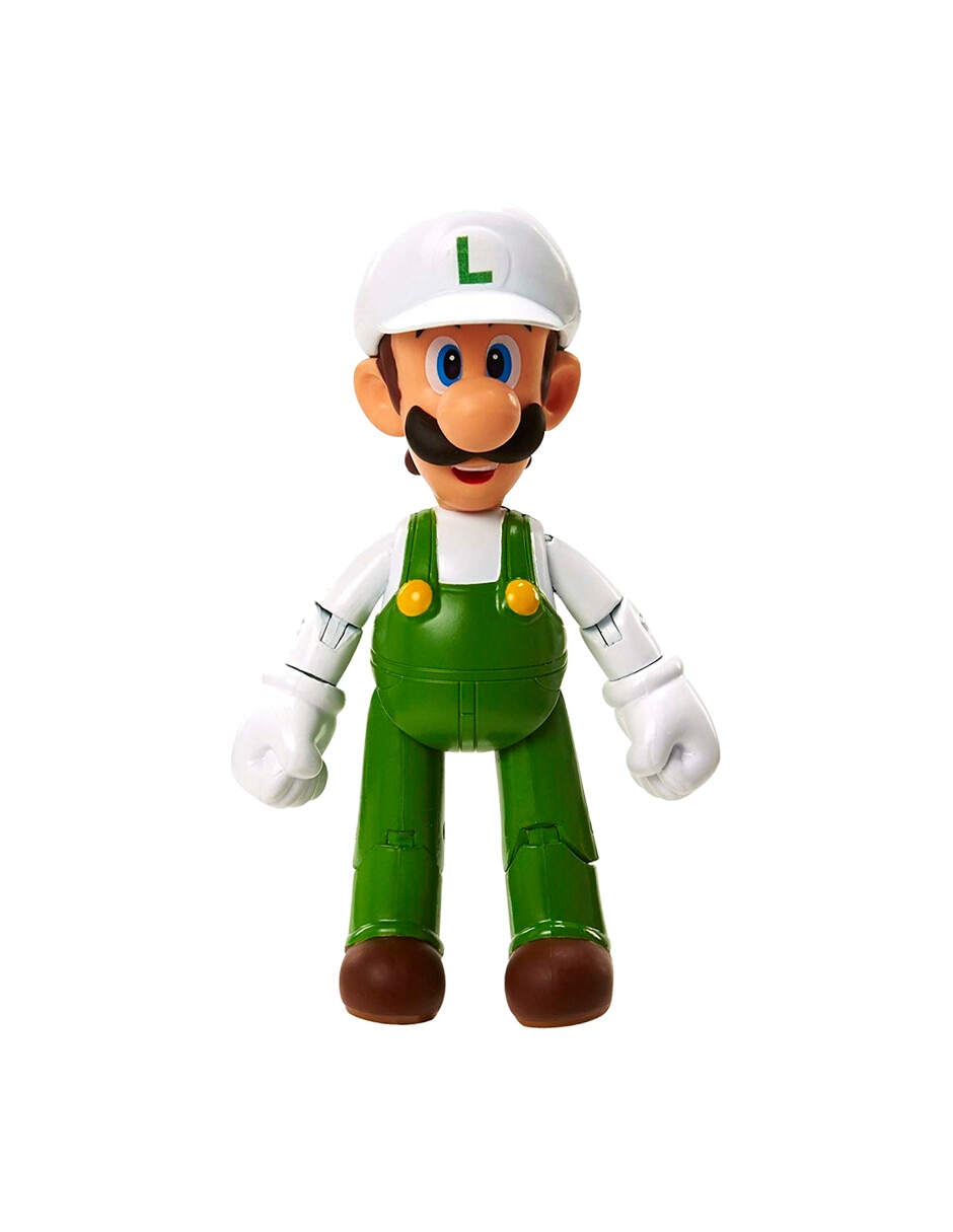 Figura de colección articulada super mario fire luigi collectors Jakks Pacific