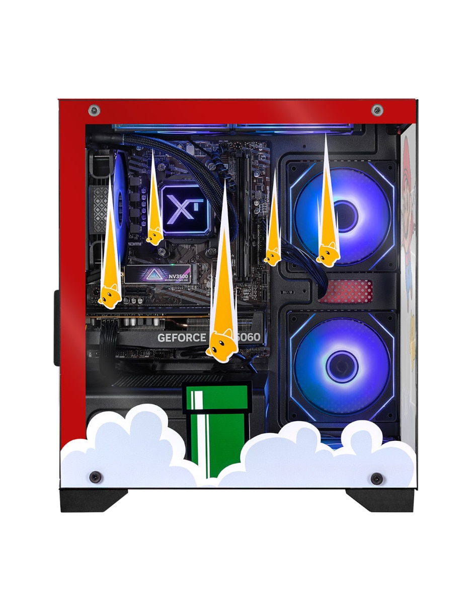 Computadora gamer Xtreme PC Gaming XTPCR716GB5060MG no incluye monitor AMD Ryzen 7 NVIDIA GeForce RTX 5060 16 GB RAM 1 TB SSD