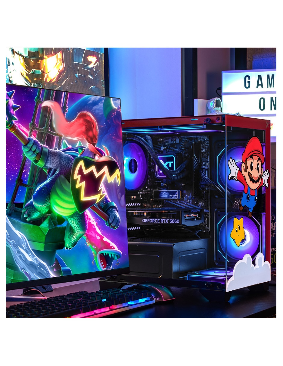 Computadora gamer Xtreme PC Gaming XTPCR716GB5060MG no incluye monitor AMD Ryzen 7 NVIDIA GeForce RTX 5060 16 GB RAM 1 TB SSD