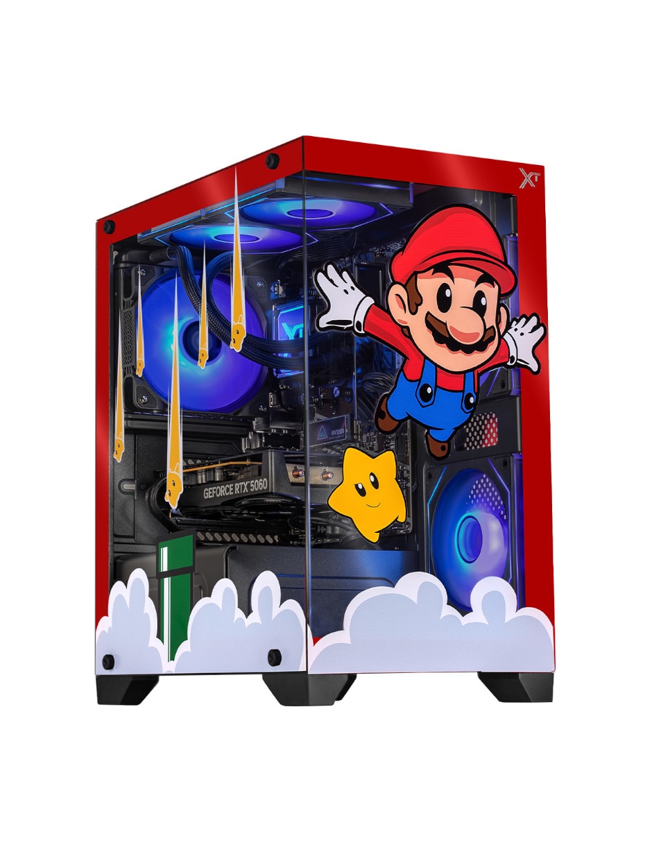 XTREME PC GAMING Computadora gamer Xtreme PC Gaming XTPCR716GB5060MG no incluye monitor AMD Ryzen 7 NVIDIA GeForce RTX 5060 16 GB RAM 1 TB SSD