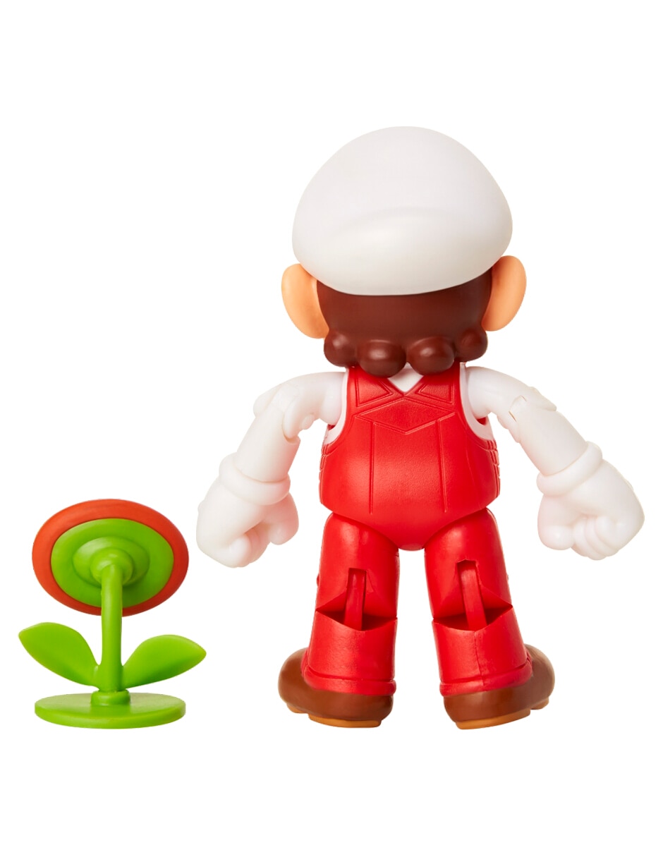 Figura de colección articulada Super Mario Fire Mario Collectors Jakks Pacific