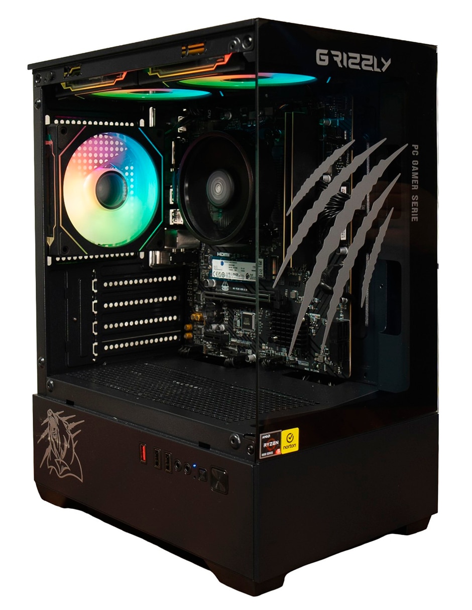 Computadora gamer PCG-AMD097 27 pulgadas Full HD AMD Ryzen 5 AMD Radeon Graphics 32 GB RAM 1 TB SSD 2