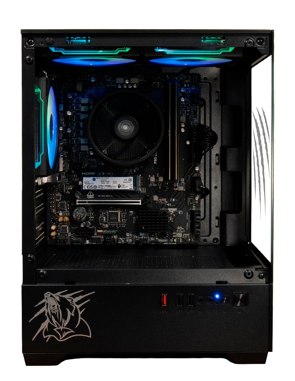 Computadora gamer PCG-AMD097 27 pulgadas Full HD AMD Ryzen 5 AMD Radeon Graphics 32 GB RAM 1 TB SSD 3