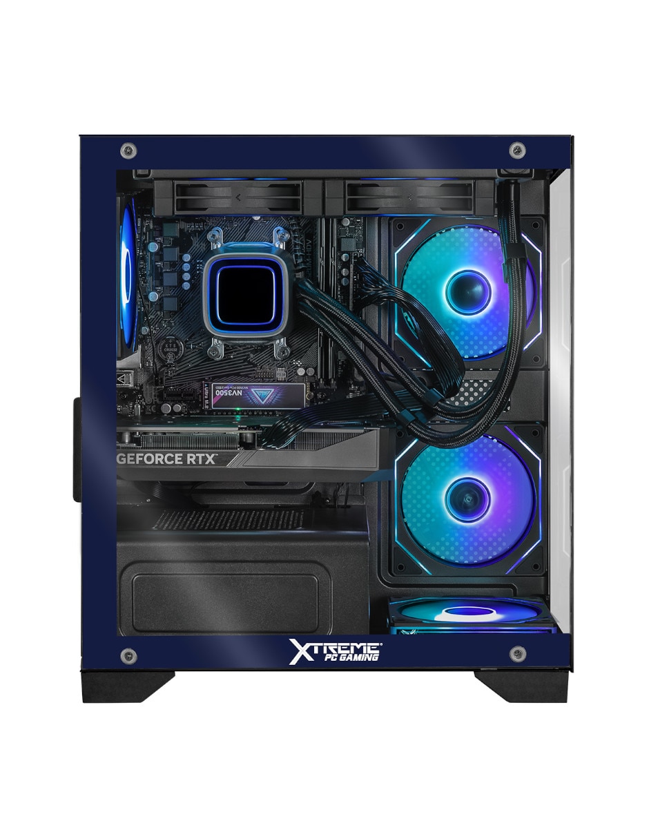 Computadora gamer Xtreme PC Gaming XTPCR732GB5060TIMCHBL 27 pulgadas Full HD AMD Ryzen 7 NVIDIA GeForce RTX 5060 Ti 32 GB RAM 1 TB SSD