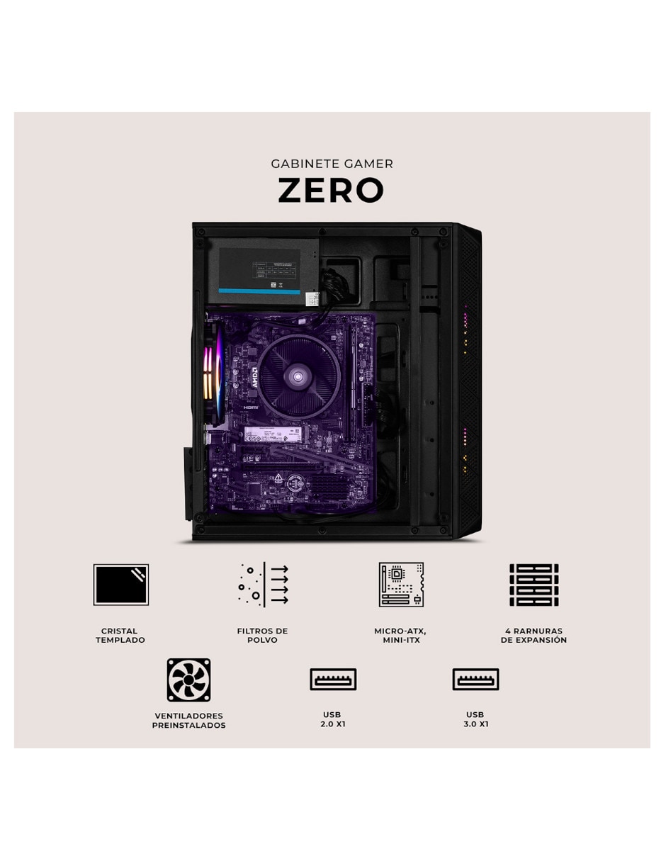 Gabinete Xtreme PC Gaming Zero