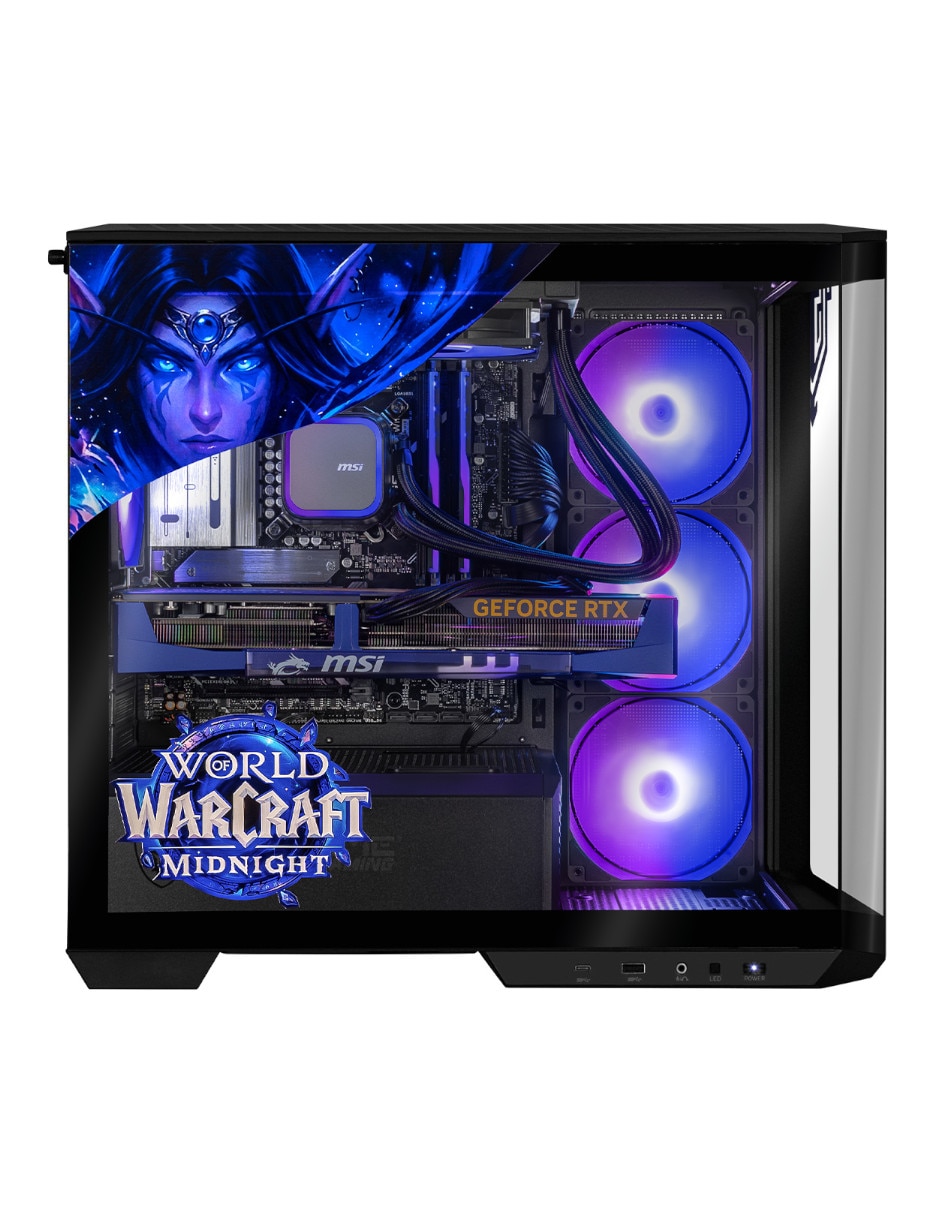 Computadora gamer Xtreme PC Gaming XTMSIU732GB55070WW Intel core ultra 7 NVIDIA GeForce RTX 5070 32 GB RAM 1 TB SSD