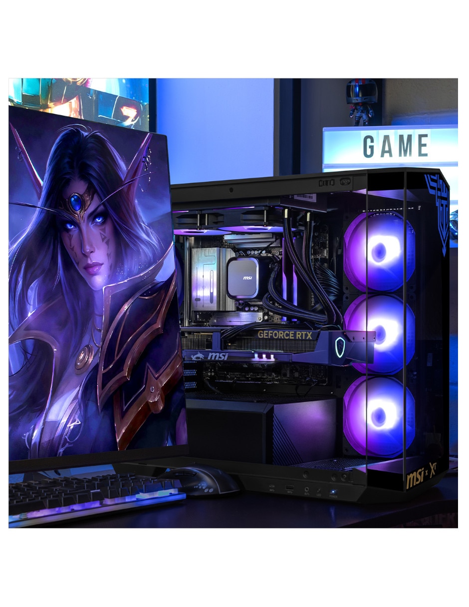Computadora gamer Xtreme PC Gaming XTMSIU732GB55070WW Intel core ultra 7 NVIDIA GeForce RTX 5070 32 GB RAM 1 TB SSD