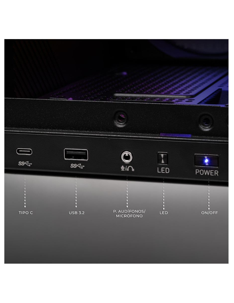 Computadora gamer Xtreme PC Gaming XTMSIU732GB55070WW Intel core ultra 7 NVIDIA GeForce RTX 5070 32 GB RAM 1 TB SSD