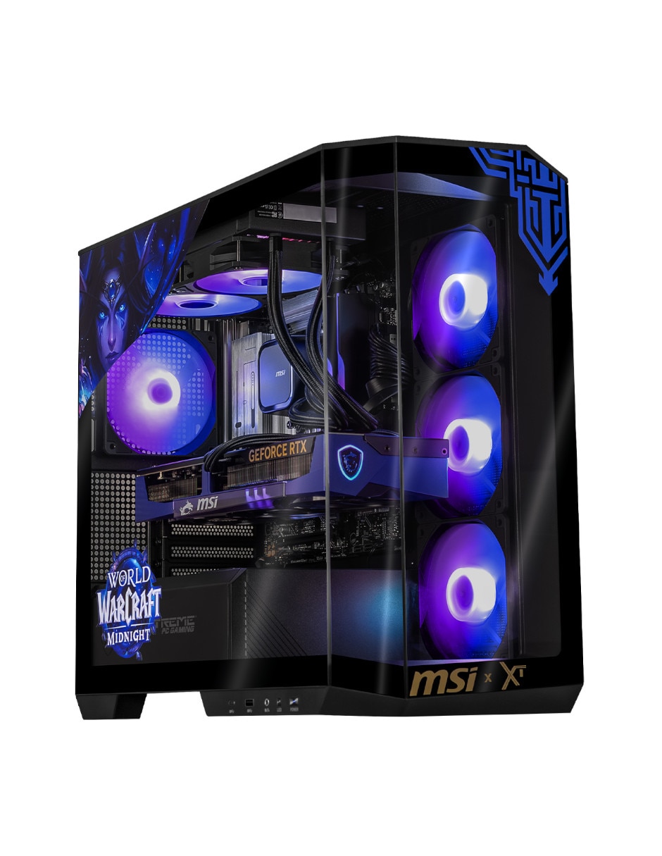 Computadora gamer Xtreme PC Gaming XTMSIU732GB55070WW Intel core ultra 7 NVIDIA GeForce RTX 5070 32 GB RAM 1 TB SSD