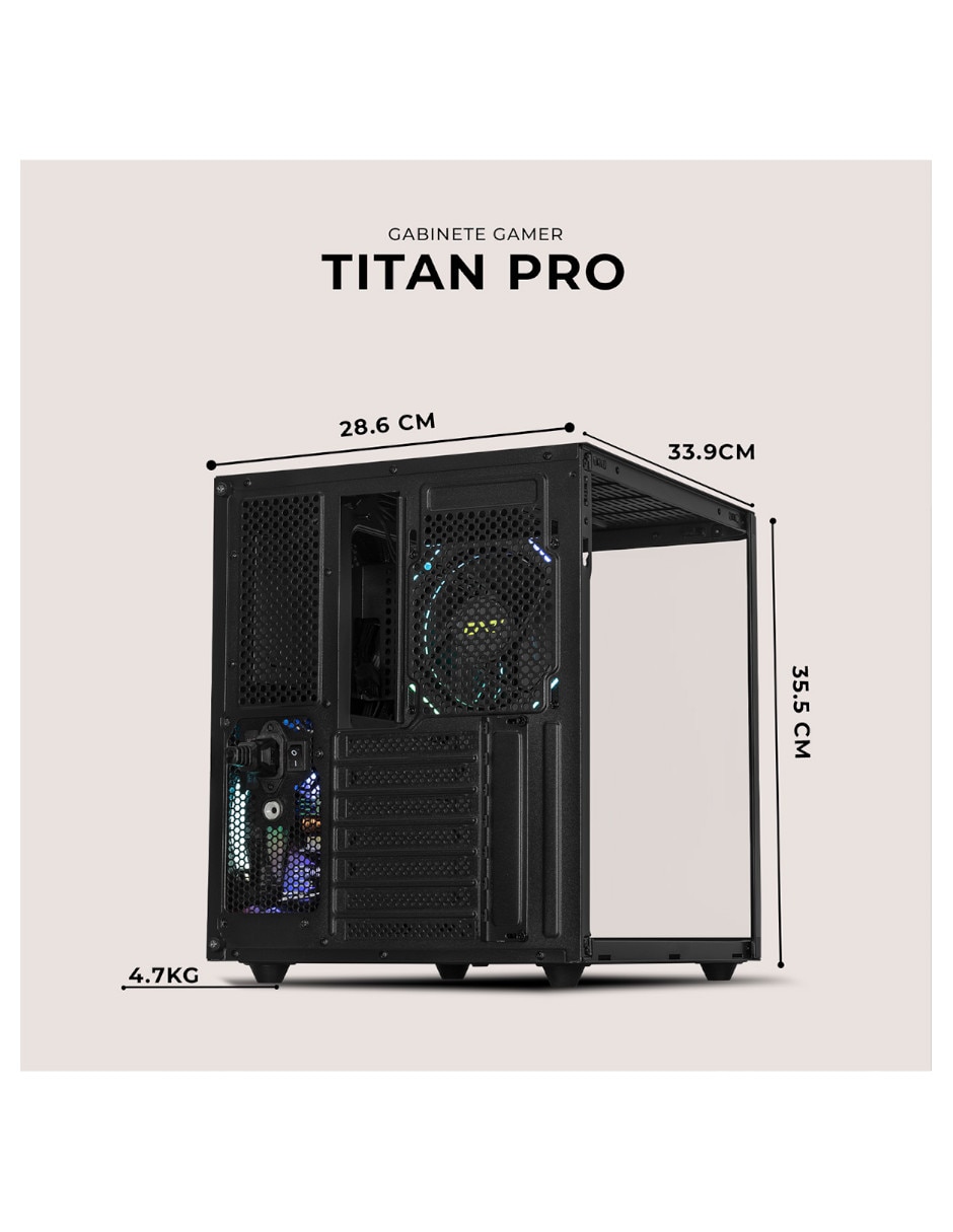 Gabinete Titan PRO 2