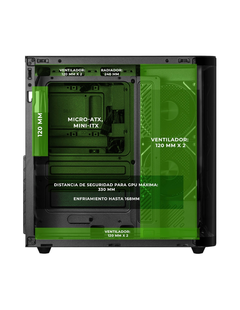 Gabinete Titan PRO 8