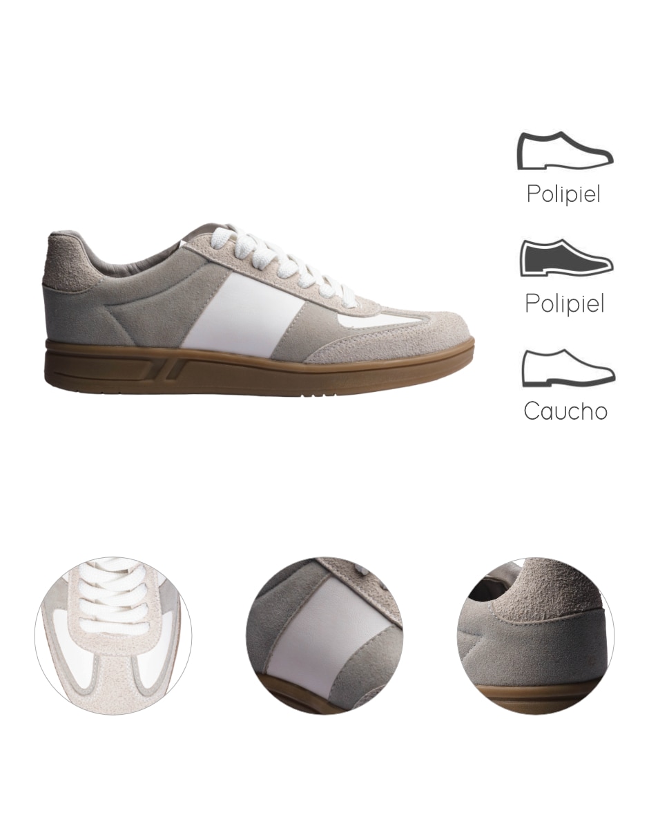 Tenis de piel LOBPV para hombre 5